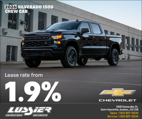 Get the 2026 Chevrolet Silverado 1500