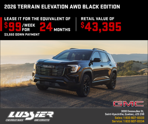 The 2026 GMC Terrain