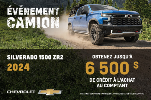 Le Chevrolet Silverado 1500 RZ2 2024