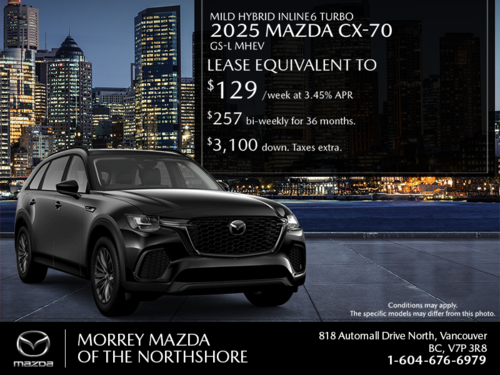 Get the 2025 Mazda CX-70 MHEV