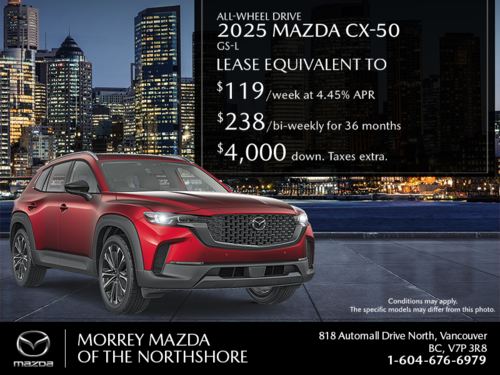 Get the 2025 Mazda CX-50