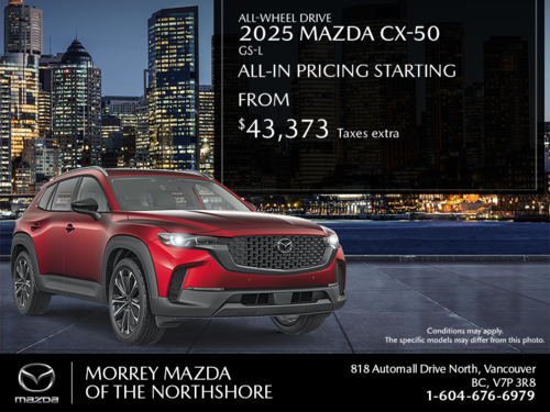 Get the 2025 Mazda CX-50