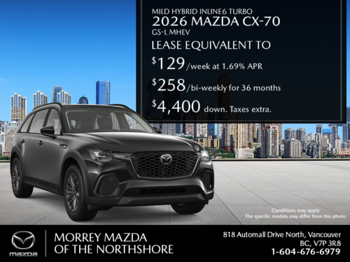 2026 Mazda CX-70 Mild Hybrid