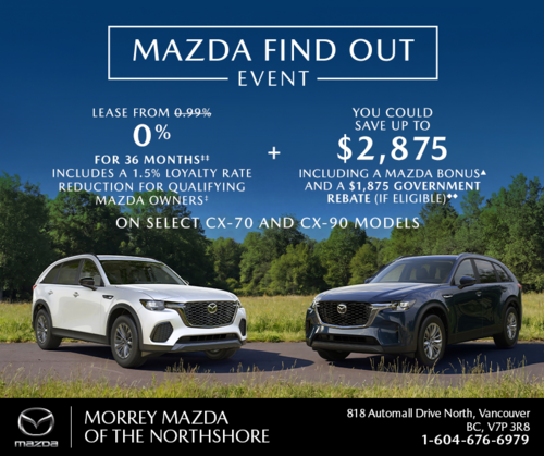 Mazda Find Out Event