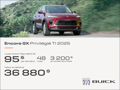 Get the 2025 Buick Encore GX