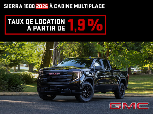 Le GMC Sierra 1500 2026