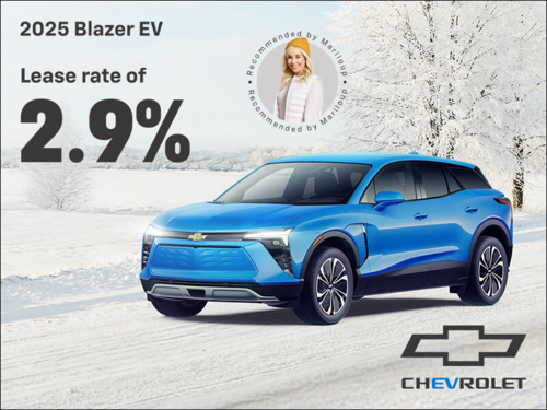 Get the 2025 Chevrolet Blazer EV