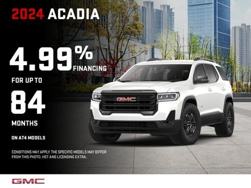 The 2024 GMC Acadia