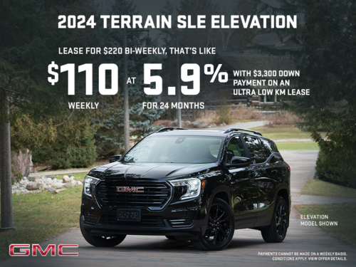 The 2024 GMC Terrain