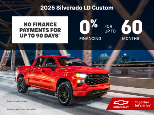 The 2025 Chevrolet Silverado LD Custom