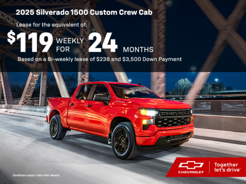 Get the 2025 Chevrolet Silverado 1500