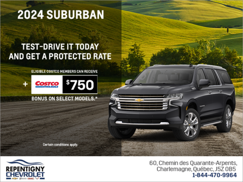 Get the 2024 Chevrolet Suburban