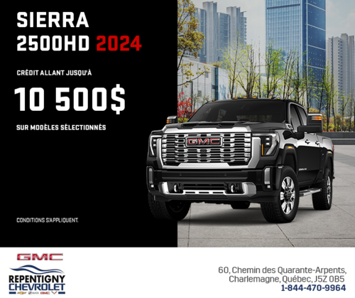 Le GMC Sierra 2500HD 2024