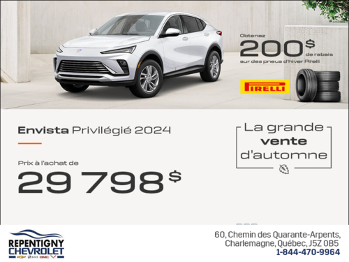 Procurez-vous la Buick Envista 2024