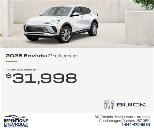 Get the 2025 Buick Envista