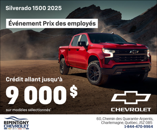 Procurez-vous le Chevrolet Silverado 1500 2025