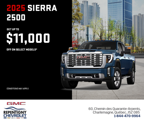 The 2025 GMC Sierra 2500