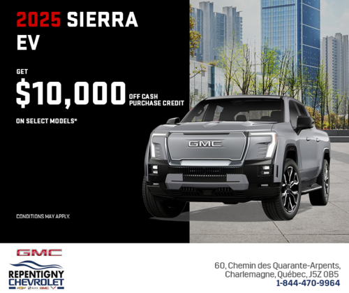 The 2025 GMC Sierra EV
