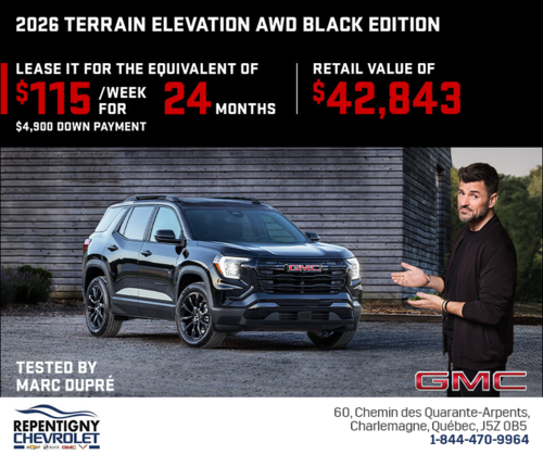 The 2026 GMC Terrain