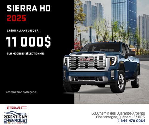 Le GMC Sierra 2500 2025