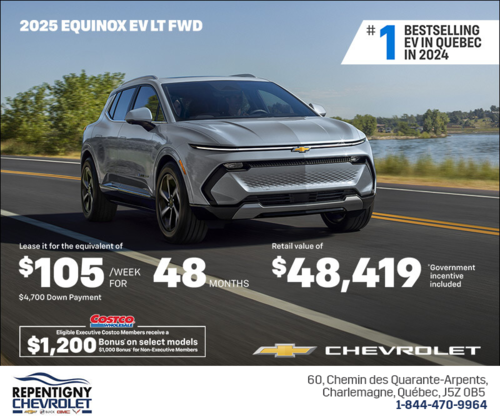 Get the 2025 Chevrolet Equinox EV