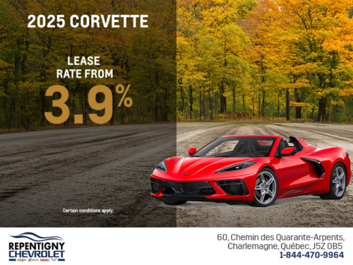 Get the 2025 Chevrolet Corvette