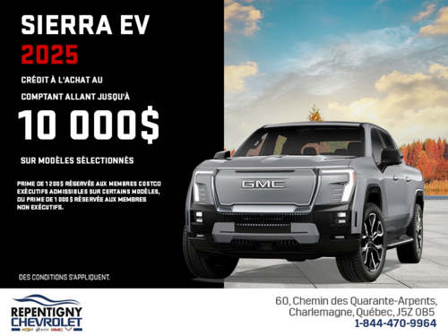 Le GMC Sierra EV 2025