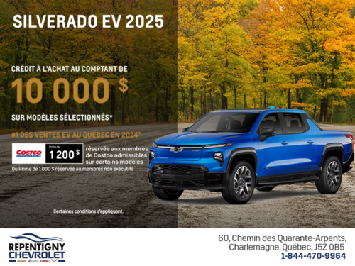 Procurez-vous le Chevrolet Silverado EV 2025