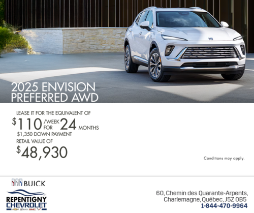 Get the 2025 Buick Envision Preferred AWD