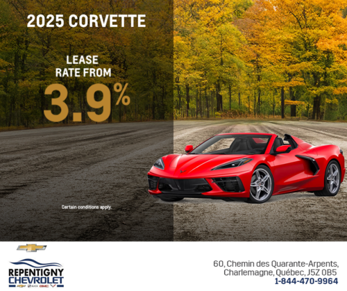 Get the 2025 Chevrolet Corvette