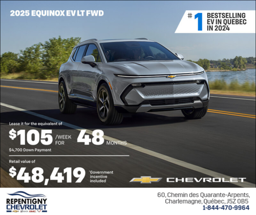 Get the 2025 Chevrolet Equinox EV