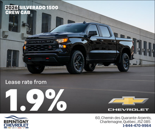 Get the 2026 Chevrolet Silverado 1500