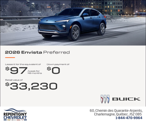 Get the 2026 Buick Envista