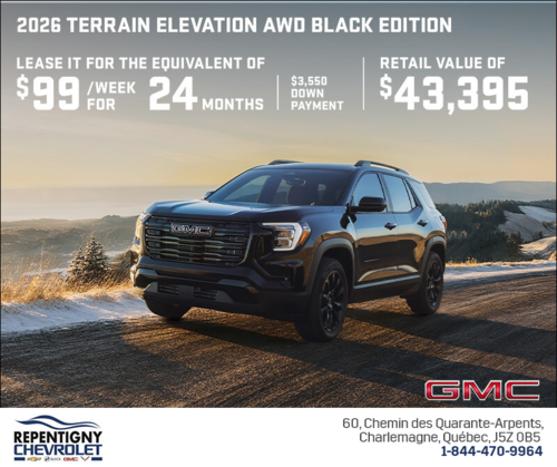 The 2026 GMC Terrain