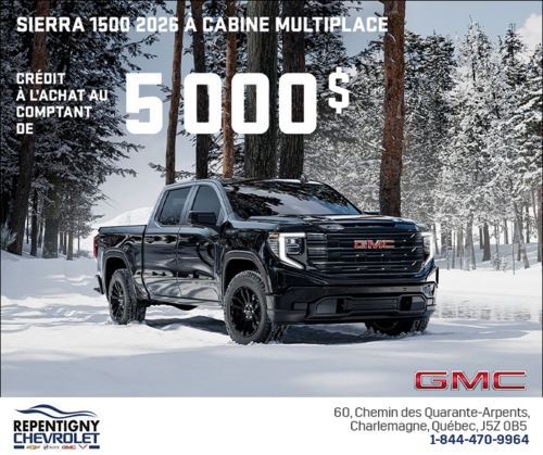 Le GMC Sierra 1500 2026