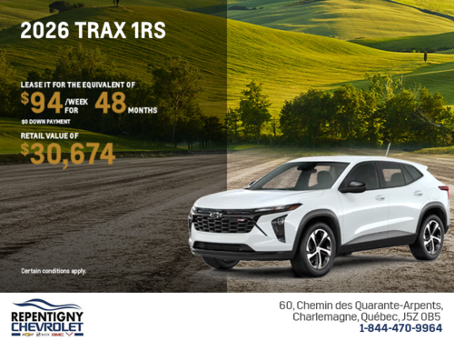 Get the 2026 Chevrolet Trax