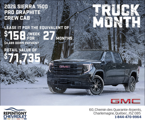 The 2026 GMC Sierra 1500 Pro Graphite Crew Cab