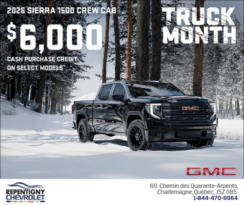 The 2026 GMC Sierra 1500 Crew Cab