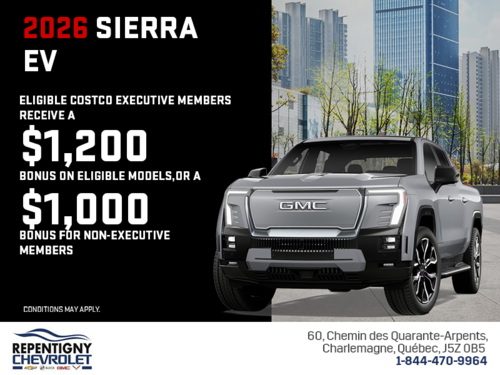 The 2026 GMC Sierra EV