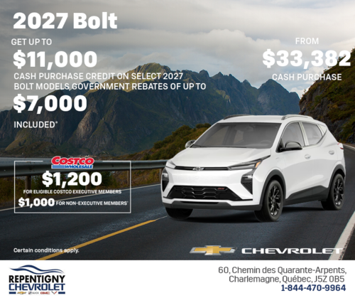 Get the 2027 Chevrolet Bolt