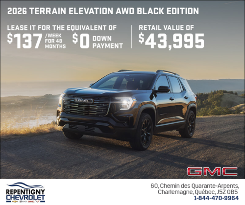 The 2026 GMC Terrain
