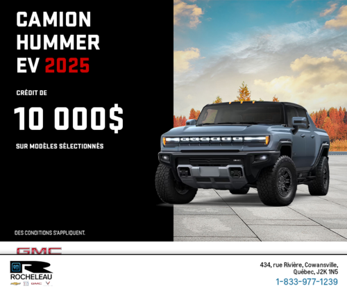 Le GMC Hummer EV VUS 2025