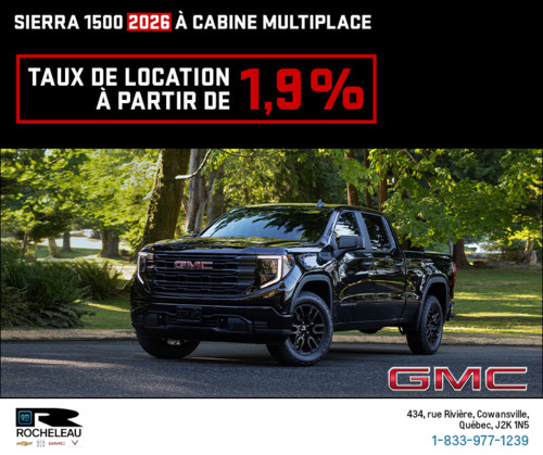 Le GMC Sierra 1500 2026