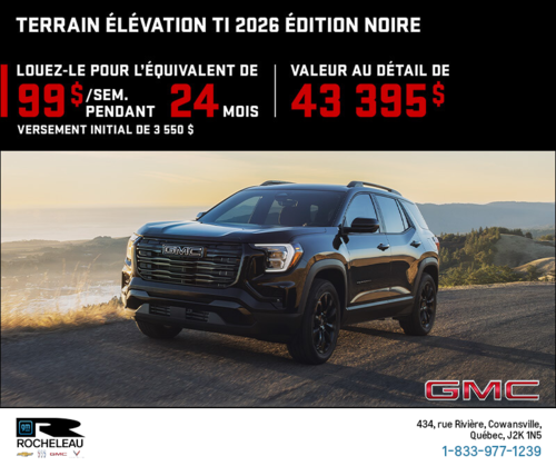 Le GMC Terrain 2026