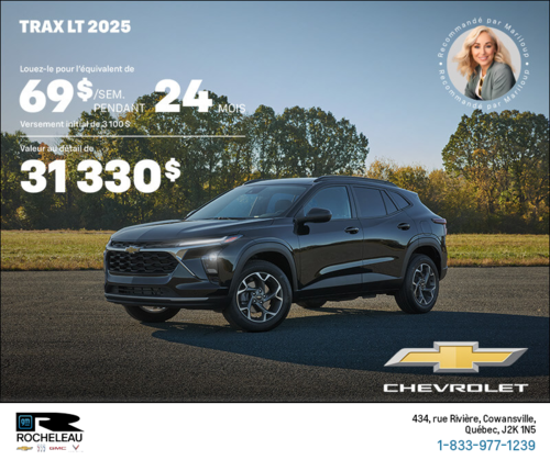 Procurez-vous le Chevrolet Trax LT 2025