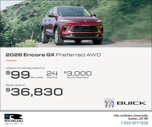 Get the 2025 Buick Encore GX