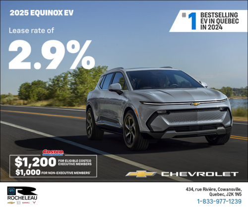 Get the 2025 Chevrolet Equinox EV