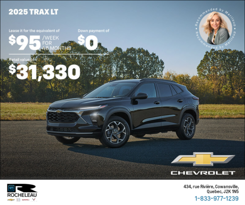 Get the 2025 Chevrolet Trax LT