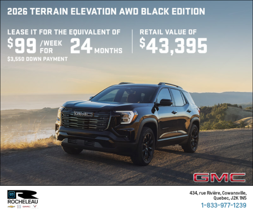 The 2026 GMC Terrain