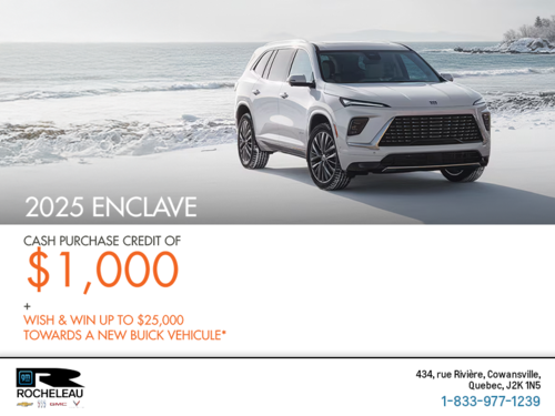 Get the 2025 Buick Enclave